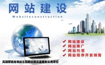 高端营销渐准战注型网站建设需要怎么去定位