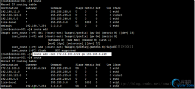 linux怎么添加静态永久路由