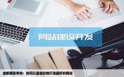 成都握技争效：如何以最低价格打造最好的网站