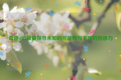 奇迹sf公益服探寻未知的可能性与无限的创造力