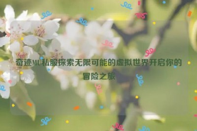 奇迹MU私服探索无限可能的虚拟世界开启你的冒险之旅