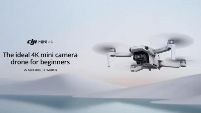 大疆 Mini 4K 无人机4月29日发布，有望接任Mini 2 SE机型