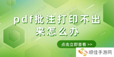 pdf批注打印不出来怎么办 pdf批注无法打印的解决方法