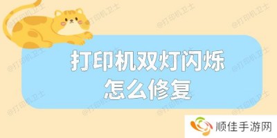 打印机双灯闪烁怎么修复 这份指南请收好