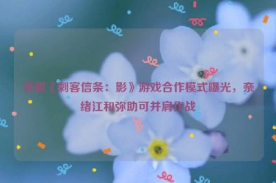 育碧《刺客信条：影》游戏合作模式曝光，奈绪江和弥助可并肩作战