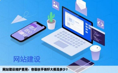 网站建设维护费用：帝雷秋乎善好大概是多少？