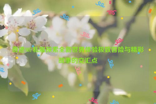 奇迹MU私服探索全新世界体验极致冒险与精彩故事的交汇点